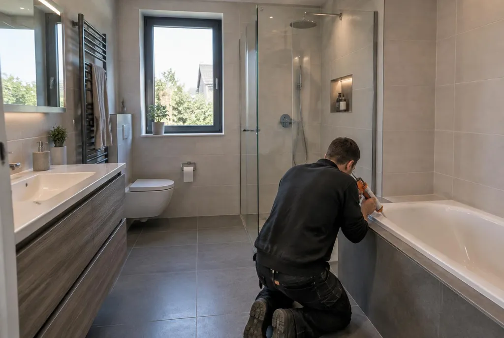 Kitbedrijf Wekerom – badkamer kit vervangen bij de douche